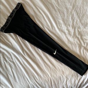NIKE - Dri-Fit Black Compression Pants - Used